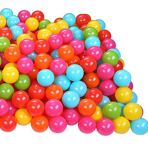 BalanceFrom Fitness 2.3" Play Pit Balls with Storage Bag, Multicolor (3 Pack)
