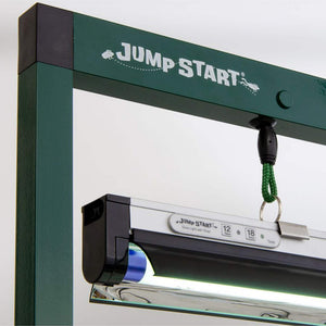 Jump Start JSFS2T T5 2 Foot 6400K Full Spectrum Grow Lamp Fixture with Timer - TRAPSKI