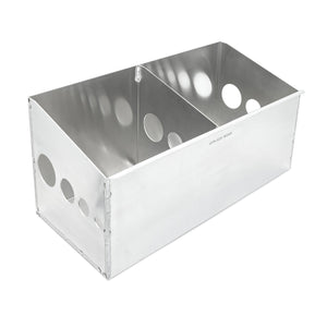 Camco Black Boar Aluminum Double Fuel Jug Storage Container for Enclosed Trailer