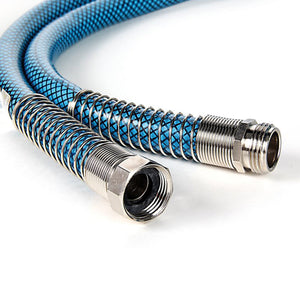 Camco TastePURE 25 Foot No Kink Heavy Duty PVC Premium Drinking Water Hose, Blue