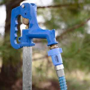 Camco TastePURE 25 Foot No Kink Heavy Duty PVC Premium Drinking Water Hose, Blue