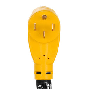 Camco 15 Foot 50 Amp Extension Cord with Power Grip Handles for RVs or Campers