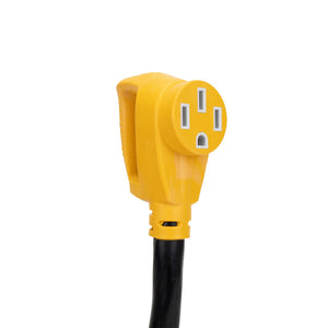 Camco 15 Foot 50 Amp Extension Cord with Power Grip Handles for RVs or Campers