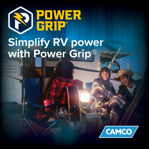 Camco 15 Foot 50 Amp Extension Cord with Power Grip Handles for RVs or Campers