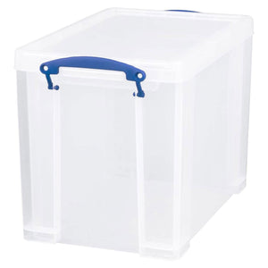 Really Useful Box 19L Plastic Storage Container w/Snap Lid & Clip Lock Handles - TRAPSKI