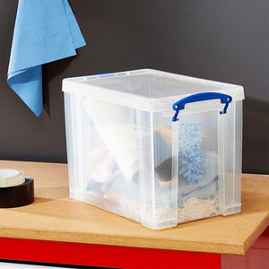Really Useful Box 19L Plastic Storage Container w/Snap Lid & Clip Lock Handles - TRAPSKI