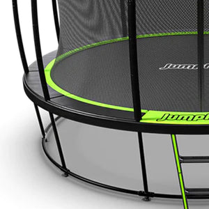 JumpFlex HERO 14' Trampoline for Kids Outdoor Play Equipment with Net & Ladder