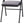 MECO Sudden Comfort Deluxe Mist Fabric Padded Folding Chair, Black (Set of 4)