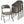 MECO Sudden Comfort All Steel Indoor Outdoor Folding Chair, Cinnabar (Set of 4)