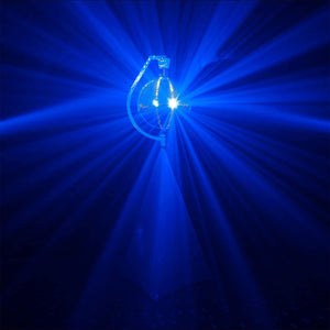Eliminator Lighting 16 Inch Mirror Disco Ball with Rotating Tripod Stand