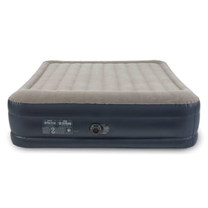 Intex Dura Beam Plus Deluxe Airbed, Air Mattress w/Built In Pump, King (2 Pack)