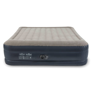 Intex Dura Beam Plus Deluxe Airbed, Air Mattress w/Built In Pump, King (2 Pack)