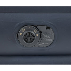 Intex Dura Beam Plus Deluxe Airbed, Air Mattress w/Built In Pump, King (2 Pack)