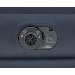 Intex Dura Beam Plus Deluxe Airbed, Air Mattress w/Built In Pump, King (2 Pack)