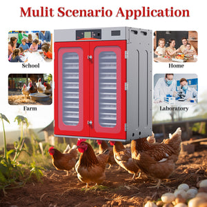 1000-Egg Commercial Cabinet Incubator – Digital Poultry Hatcher