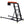 Heavy Duty Foldable Rolling Engine Top Creeper With Padded Deck And Locking Casters - Black
