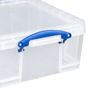 Really Useful Box 17L Storage Container with Lid and Clip Lock Handles (10 Pack)