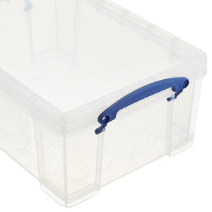 Really Useful Box 9L Storage Container with Snap Lid & Clip Lock Handle (4 Pack) - TRAPSKI