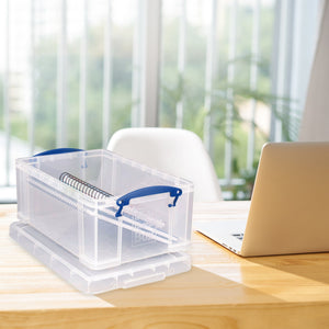 Really Useful Box 9L Storage Container with Snap Lid & Clip Lock Handle (5 Pack) - TRAPSKI