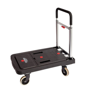 Magna Cart FF 4 Wheel Folding Platform Transport Cart Supports 300 lbs (3 Pack)