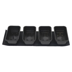SunBlaster SL1600198 T5HO Micro T5 Grow Light Garden for Seed Starting, Black - TRAPSKI
