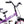 RoyalBaby Cubetube Honey 14 Inch Kids Bike w/Training Wheels & 2 Brakes, Purple