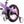 RoyalBaby Cubetube Honey 16 Inch Kids Bike w/Training Wheels & Kickstand, Purple