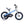 RoyalBaby Cubetube Button 12 Inch Kids Bike with Training Wheels, Matte Blue