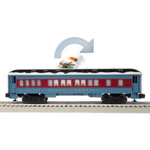 Lionel Electric The Polar Express Disappearing Hobo Car O Gauge Model Train Car