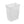 Rubbermaid 21 Qt Traditional Wastebasket Indoor Home Trash Can Container, White