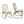 Outdoor Wicker Dining Chairs with Washable Cushion (Set of 2)