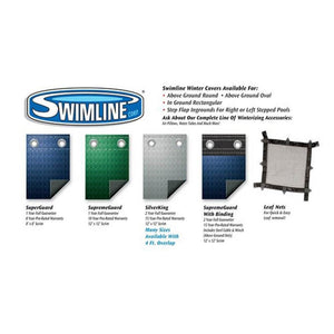 Swimline PCO834 30' Round Above Ground Winter Swimming Cover (Pool Cover Only) - TRAPSKI