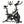 Ksports Home Wool Felt Resistance Exercise Stationary Workout Bike w/LCD Screen