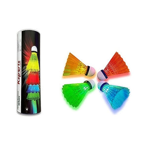 Ksports Pickleball Set, 22' Net, LED Shuttlecocks, Carry Bag & Game Balls, White