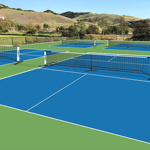 Ksports Pickleball Set, 22' Net, LED Shuttlecocks, Carry Bag & Game Balls, White