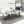 63-inch Modern Dining Table with Wooden Tabletop and Rust-Resistant Iron Legs