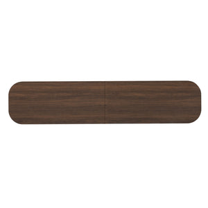 70" TV Stand, Media Center With Ample Storage - Dark Brown
