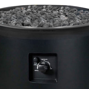Four Seasons Courtyard 50,000 BTU Round Outdoor Column Portable Gas Fire Pit