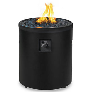 Four Seasons Courtyard 50,000 BTU Outdoor Column Portable Gas Fire Pit (Damaged)