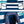 Ostrich 3N1 Altitude 16'' Recline Beach Chair & On Your Back Chair, Striped Blue