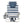Ostrich On Your Back Sand Chair and On Your Back Sand Beach Chair, Striped Blue
