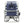 Ostrich On Your Back Sand Chair and On Your Back Sand Beach Chair, Striped Blue
