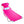 Ostrich Ladies Comfort Lounger Face Down Beach Chair & On Your Back Chair, Pink