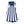 Ostrich Backpack Chaise Folding Lounge Chair w/Storage Bag, Navy Stripe (2 Pack)