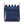 Ostrich Backpack Chaise Folding Lounge Chair w/Storage Bag, Navy Stripe (4 Pack)