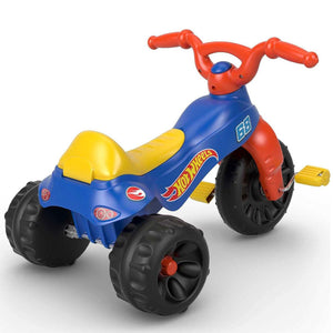 Fisher-Price Hot Wheels Tough Trike Toddler Bike with Handlebars and Storage