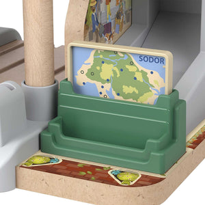 Thomas & Friends Toy Strain Set, Knapford Station Wood Railway Passenger Pickup