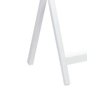 PJ Wood Portable Folding TV Snack Tray Table Desk Stand, White (10 Piece Set) - TRAPSKI