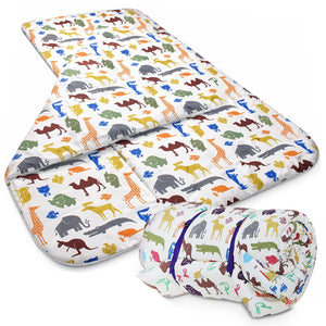 Disc-O-Bed Children's Duvalay Luxury Duvet & Topper Memory Foam Sleep Pad, Dinky