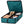 Disc-O-Bed Footlocker, Expandable Under Cot Storage for Camping Gear, Green
